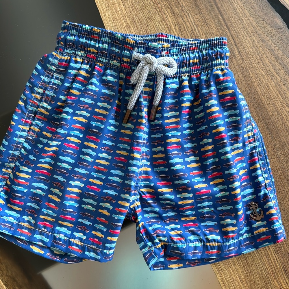 COPY - NWT Retromarine NYC boys toddler / infant swim trunks, size Small